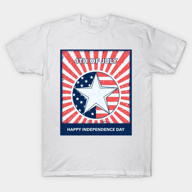 Celebrate July 4th and Independence Day T-Shirt by T-Shirt Dealer